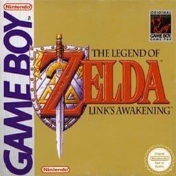 Portada oficial de The Legend of Zelda: Link's Awakening  GB