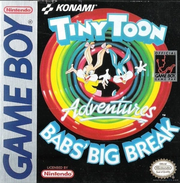 Portada oficial de Tiny Toon Adventures: Babs' Big Break  GB