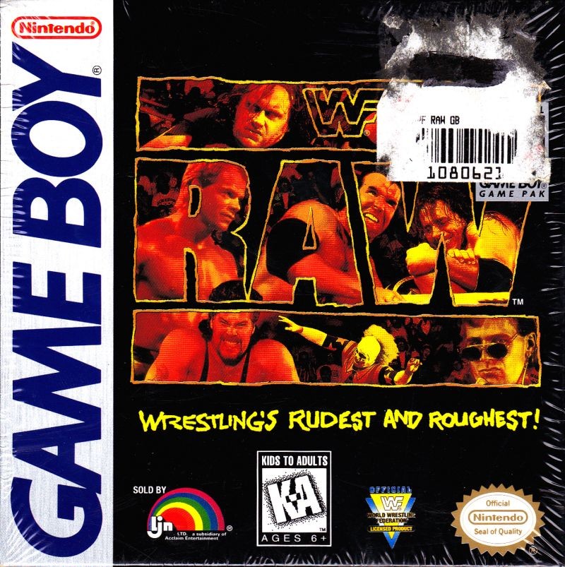 Portada oficial de WWF Raw  GB