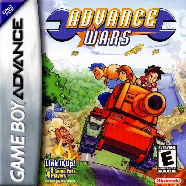 Portada oficial de Advance Wars  GBA