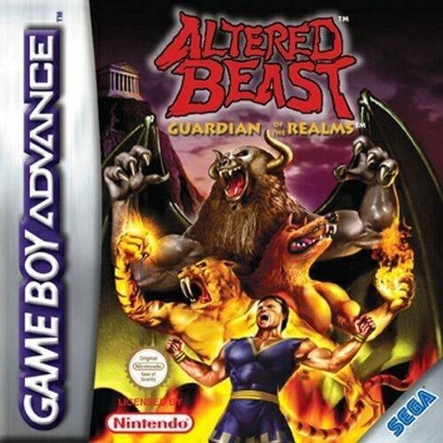 Portada oficial de Altered Beast: Guardian of the Realms  GBA