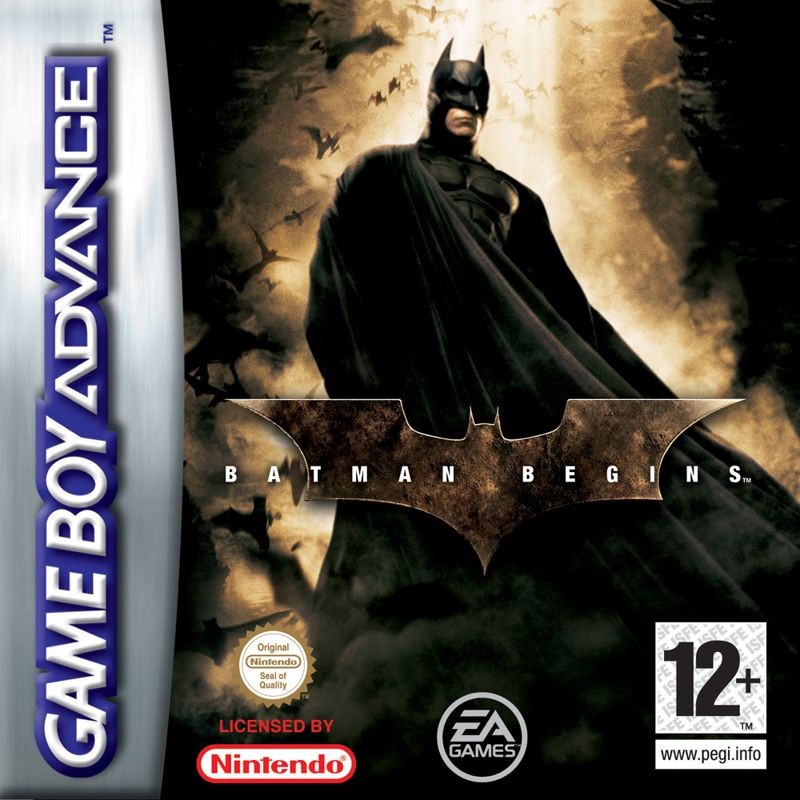 Portada oficial de Batman Begins  GBA