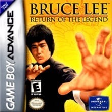 Portada oficial de Bruce Lee: Return of the Legend  GBA