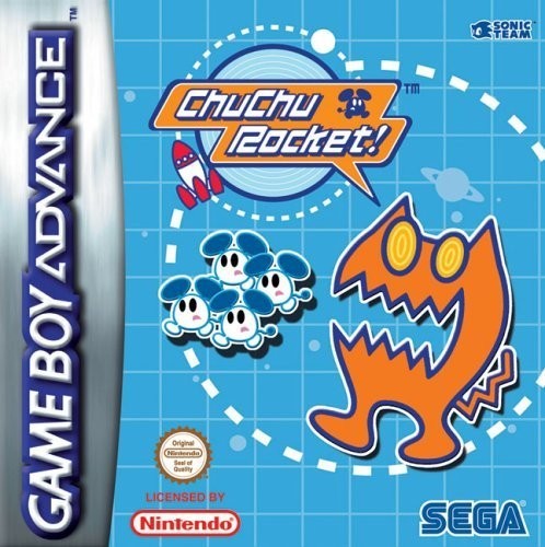 Portada oficial de ChuChu Rocket!  GBA