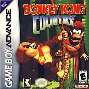 Portada oficial de Donkey Kong Country  GBA
