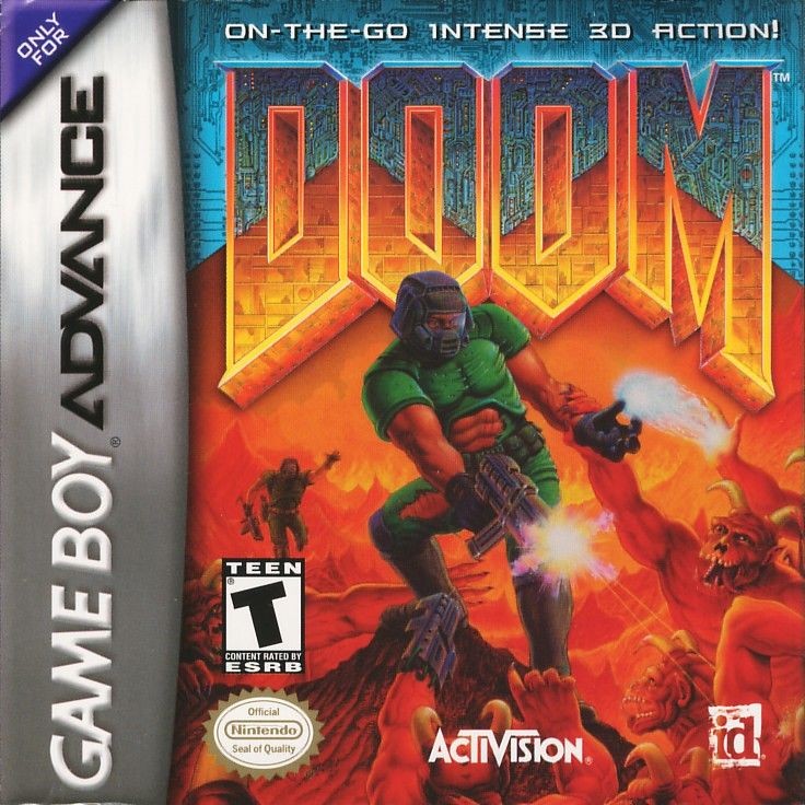 Portada oficial de Doom  GBA