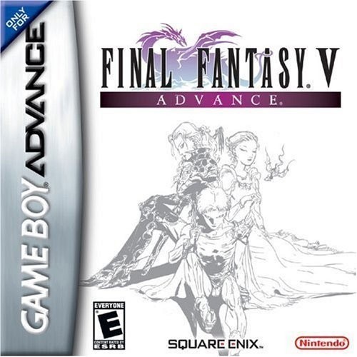 Portada oficial de Final Fantasy V Advance  GBA