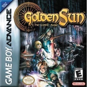 Portada oficial de Golden Sun: The Lost Age  GBA