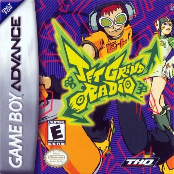 Portada oficial de Jet Grind Radio  GBA