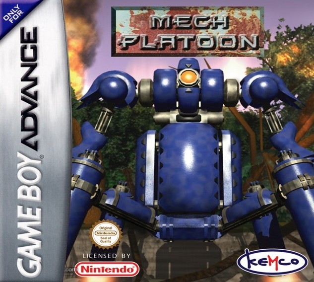 Portada oficial de Mech Platoon  GBA