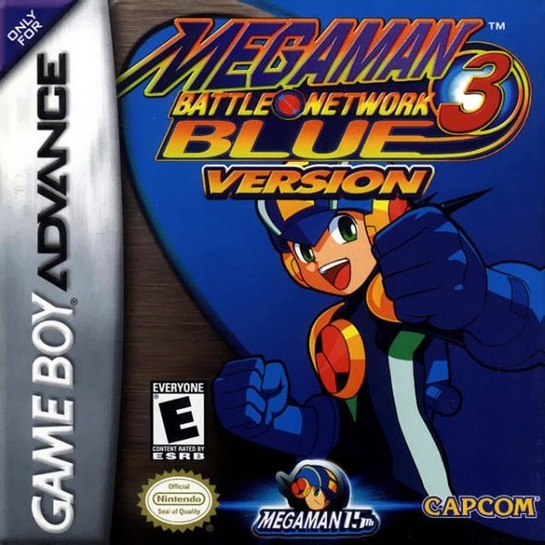 Portada oficial de Mega Man Battle Network 3 Blue & White  GBA