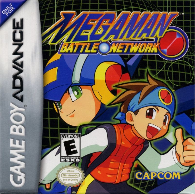 Portada oficial de Mega Man Battle Network  GBA