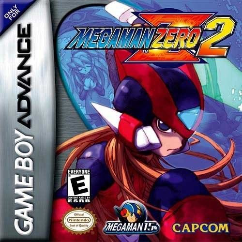 Portada oficial de Mega Man Zero 2  GBA