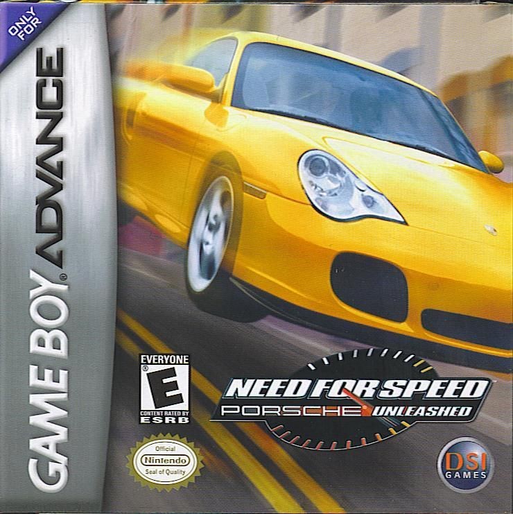 Portada oficial de Need for Speed: Porsche Unleashed  GBA