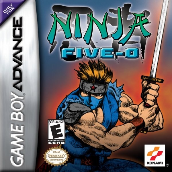 Portada oficial de Ninja Five-O  GBA