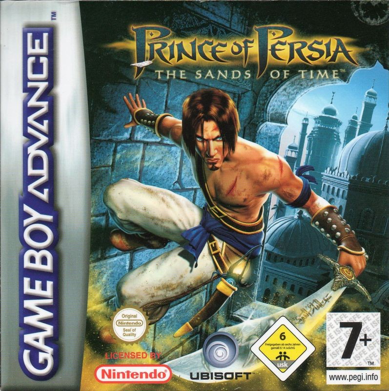 Portada oficial de Prince of Persia: The Sands of Time  GBA