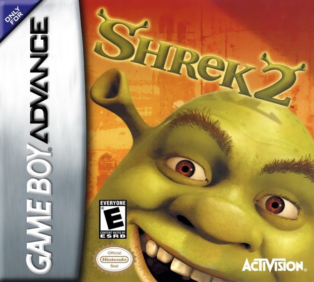 Portada oficial de Shrek 2  GBA