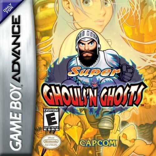 Portada oficial de Super Ghouls 'n Ghosts  GBA
