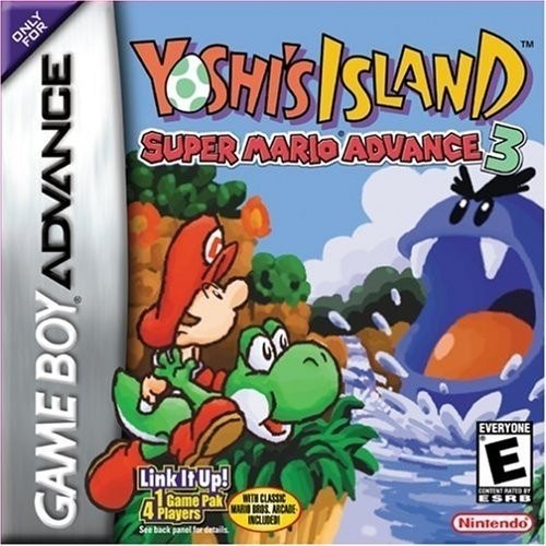 Portada oficial de Super Mario Advance 3: Yoshi's Island  GBA