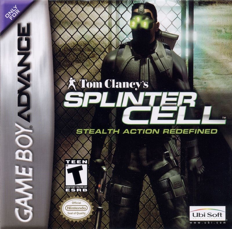 Portada oficial de Tom Clancy's Splinter Cell  GBA