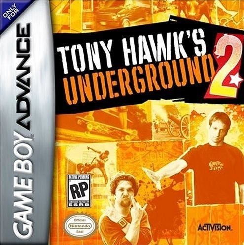 Portada oficial de Tony Hawk's Underground 2  GBA