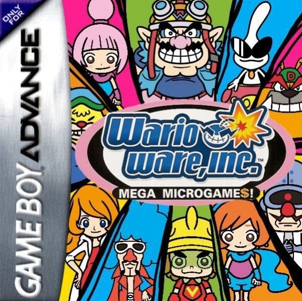 Portada oficial de WarioWare, Inc.: Mega Microgame$!  GBA
