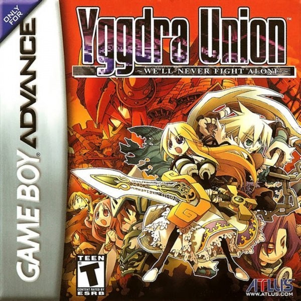 Portada oficial de Yggdra Union: We'll Never Fight Alone  GBA