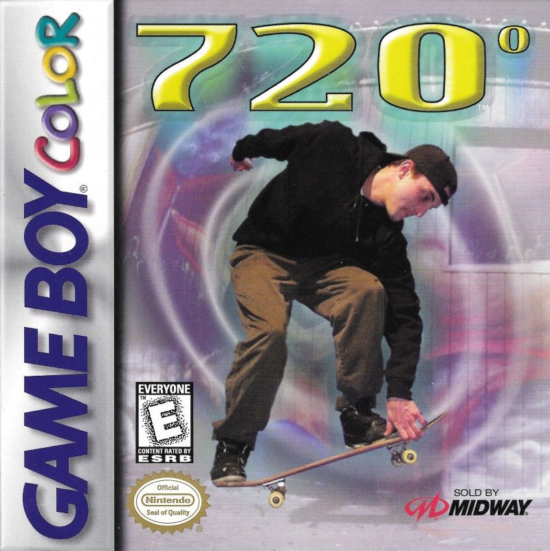 Portada oficial de 720°  GBC