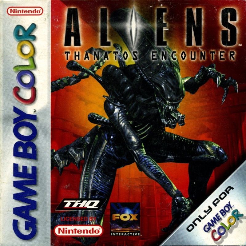 Portada oficial de Aliens: Thanatos Encounter  GBC