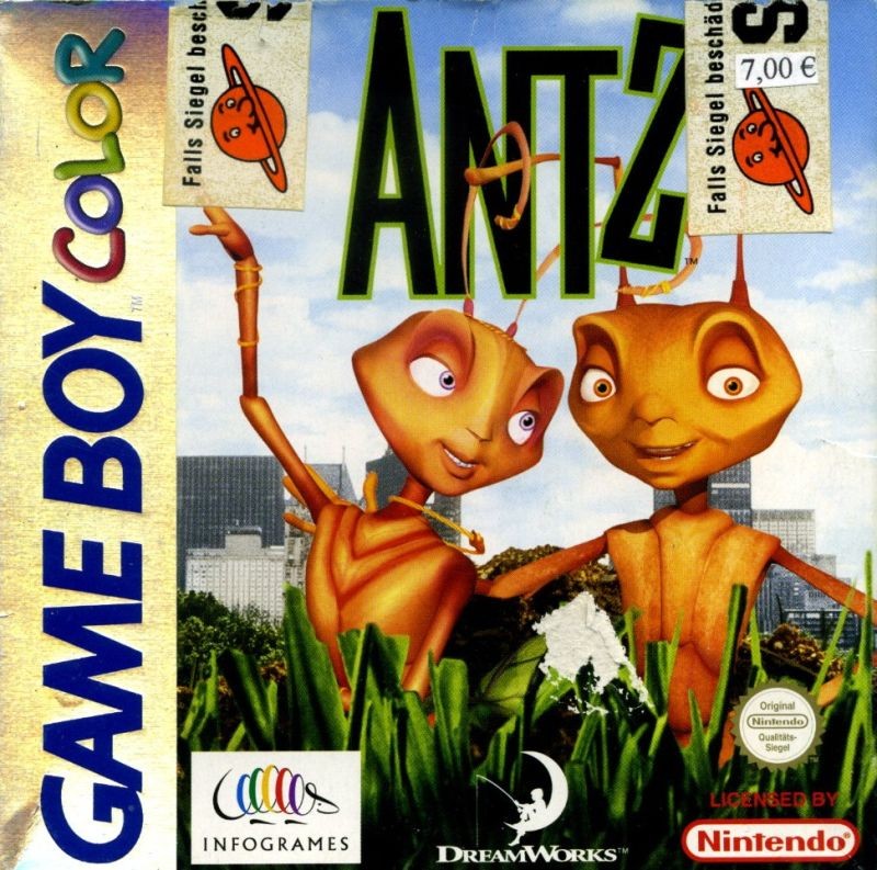 Portada oficial de Antz  GBC