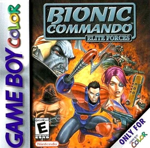 Portada oficial de Bionic Commando: Elite Forces  GBC