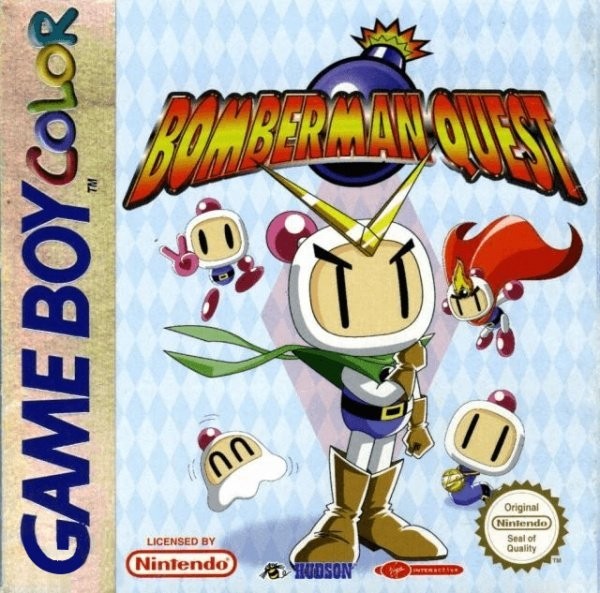 Portada oficial de Bomberman Quest  GBC