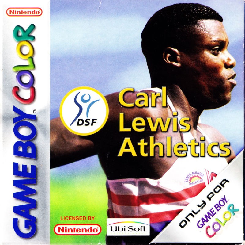 Portada oficial de Carl Lewis Athletics 2000  GBC