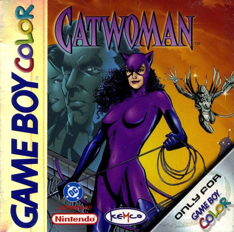 Portada oficial de Catwoman  GBC
