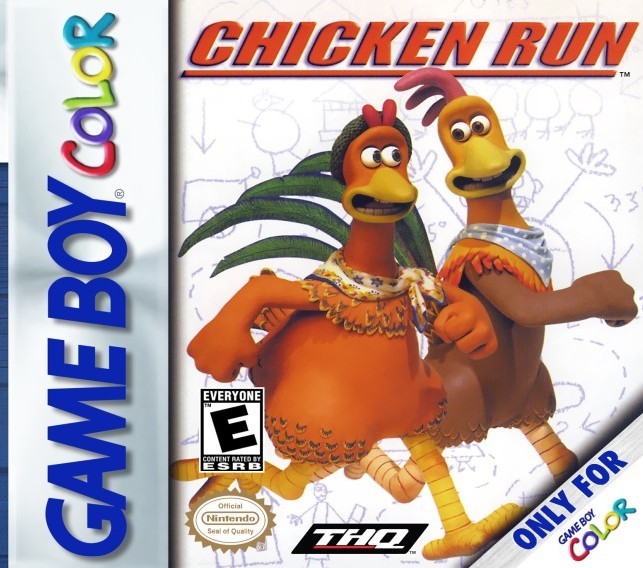 Portada oficial de Chicken Run  GBC