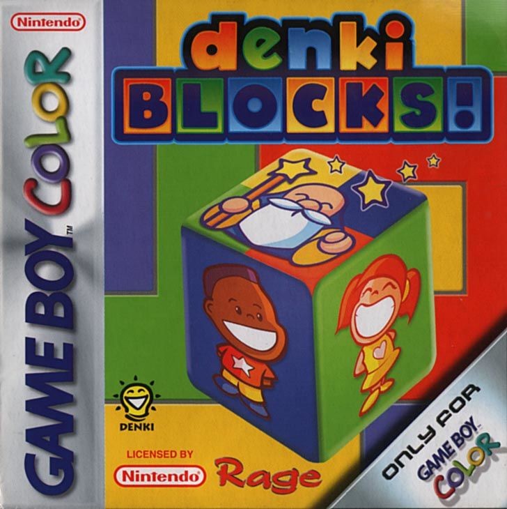 Portada oficial de Denki Blocks  GBC