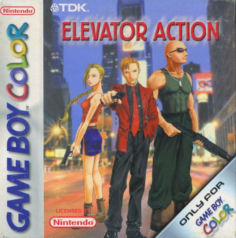Portada oficial de Elevator Action EX  GBC