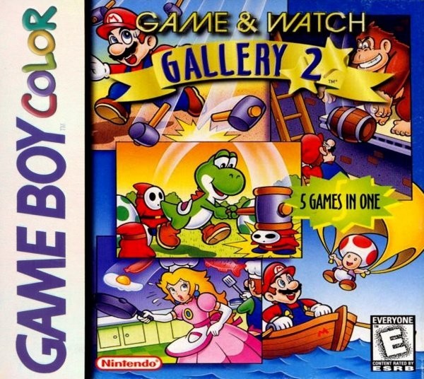 Portada oficial de Game & Watch Gallery 2  GBC