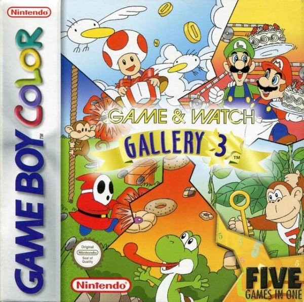 Portada oficial de Game & Watch Gallery 3  GBC