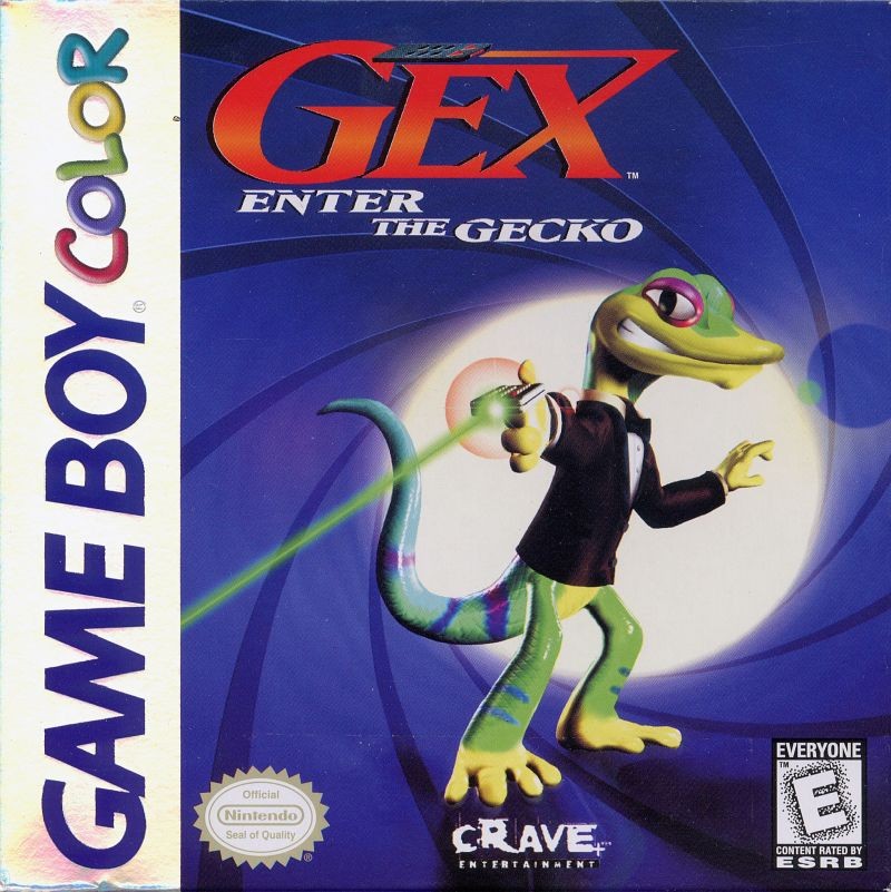 Portada oficial de Gex: Enter the Gecko  GBC