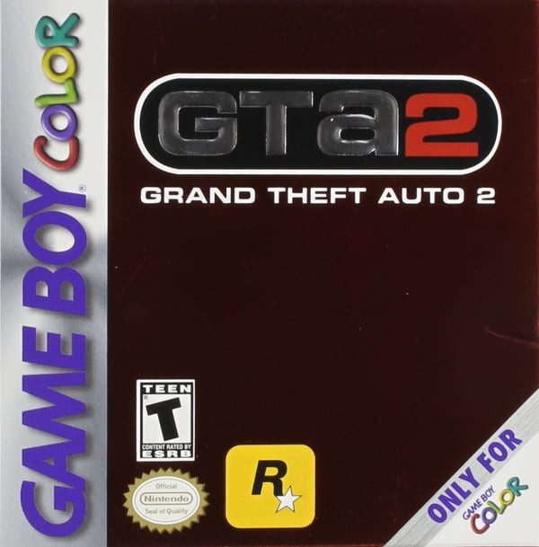 Portada oficial de Grand Theft Auto 2  GBC