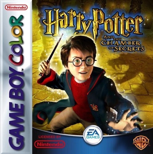 Portada oficial de Harry Potter and the Chamber of Secrets  GBC