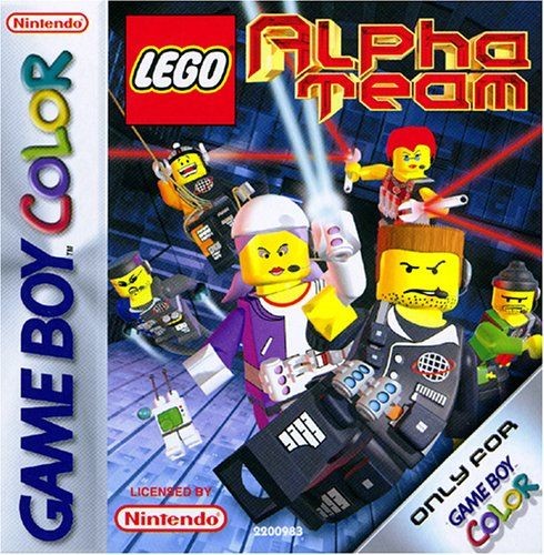Portada oficial de Lego Alpha Team  GBC