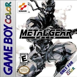 Portada oficial de Metal Gear Solid  GBC