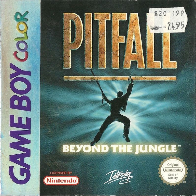 Portada oficial de Pitfall: Beyond the Jungle  GBC