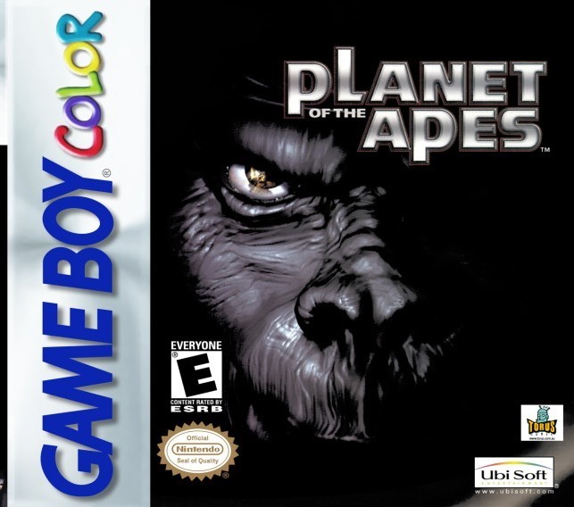 Portada oficial de Planet of the Apes  GBC
