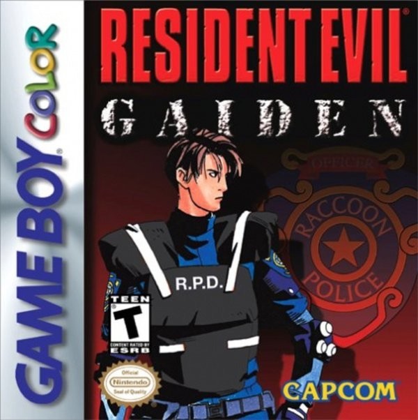 Portada oficial de Resident Evil Gaiden  GBC