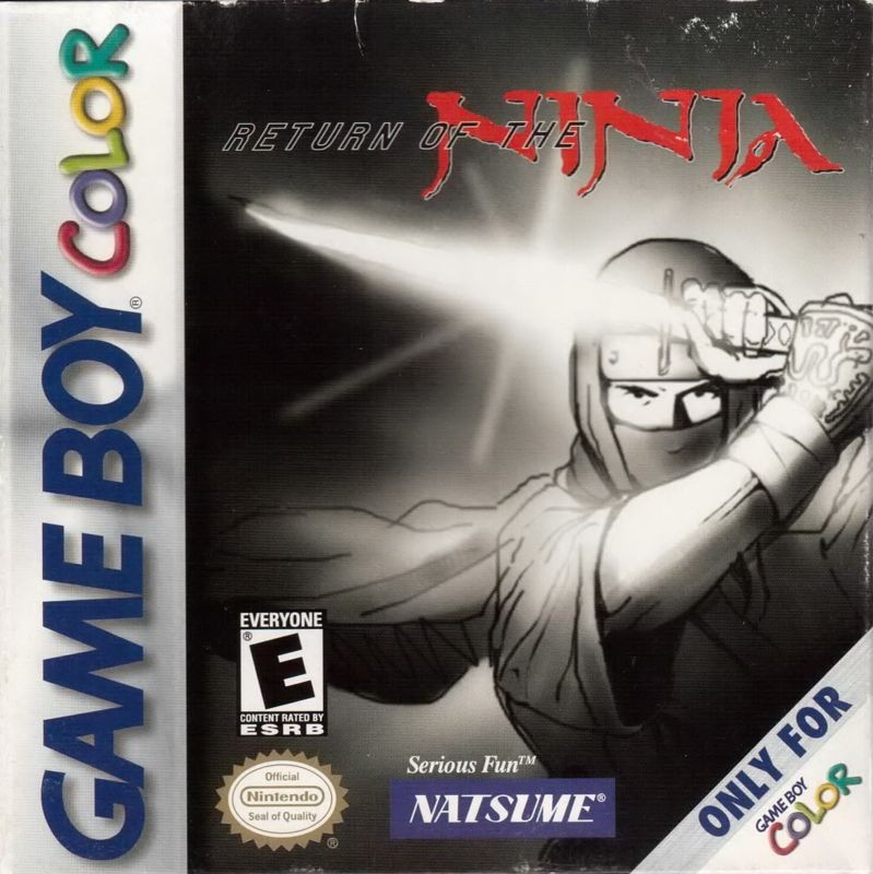 Portada oficial de Return of the Ninja  GBC