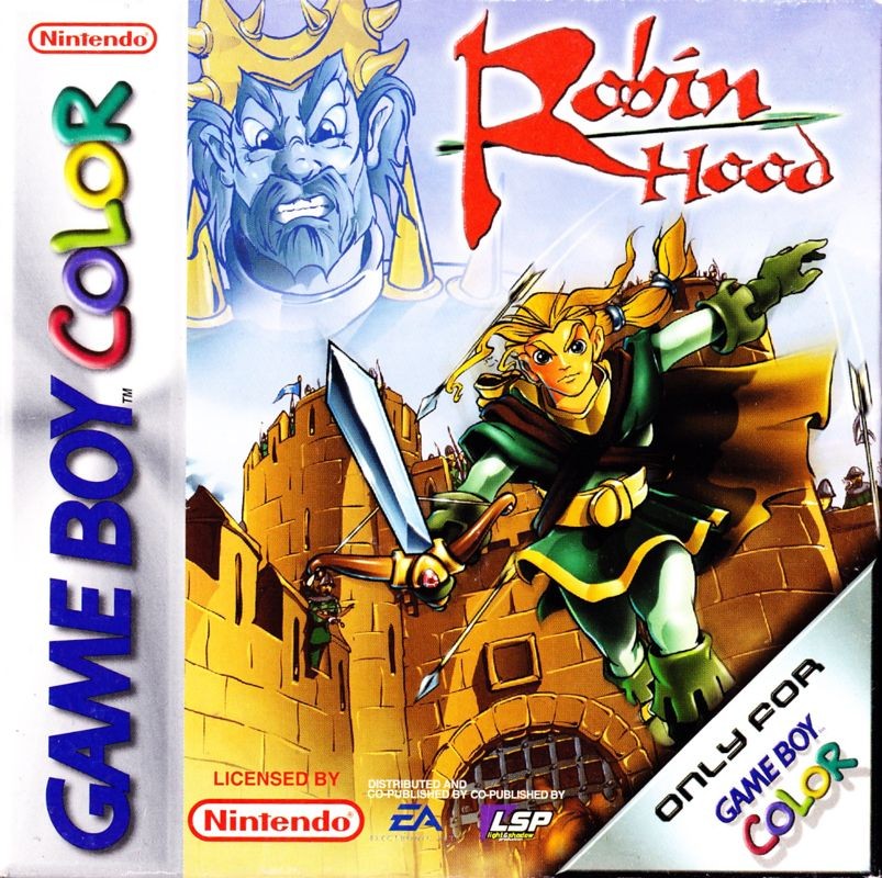 Portada oficial de Robin Hood  GBC