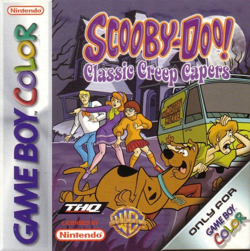 Portada oficial de Scooby-Doo! Classic Creep Capers  GBC